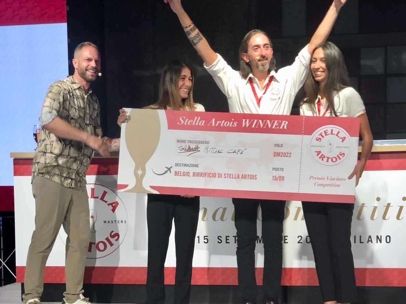 Flavio Dacomo è il Draught Masters Stella Artois 2022