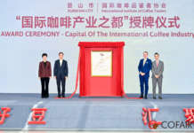 Cerimonia di consegna della menzione speciale da parte di IIAC al governo di Kunshan