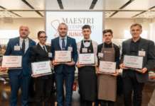 Maestri dell'Espresso Junior - i vincitori e i docenti