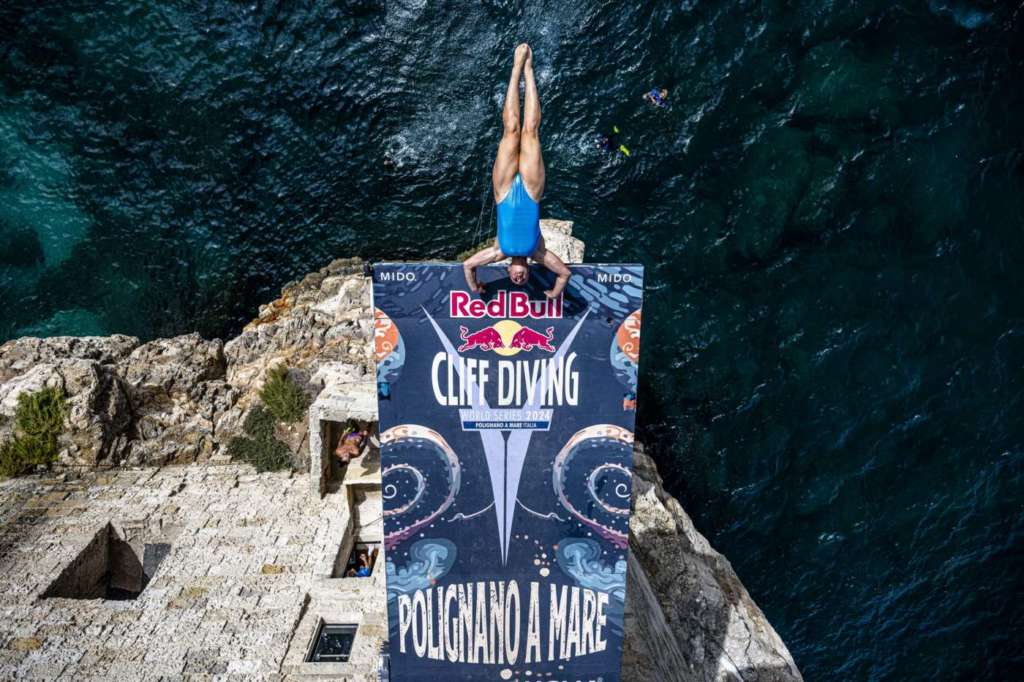 Red Bull Cliff Diving World Series: 40mila persone per la tappa di Polignano a Mare