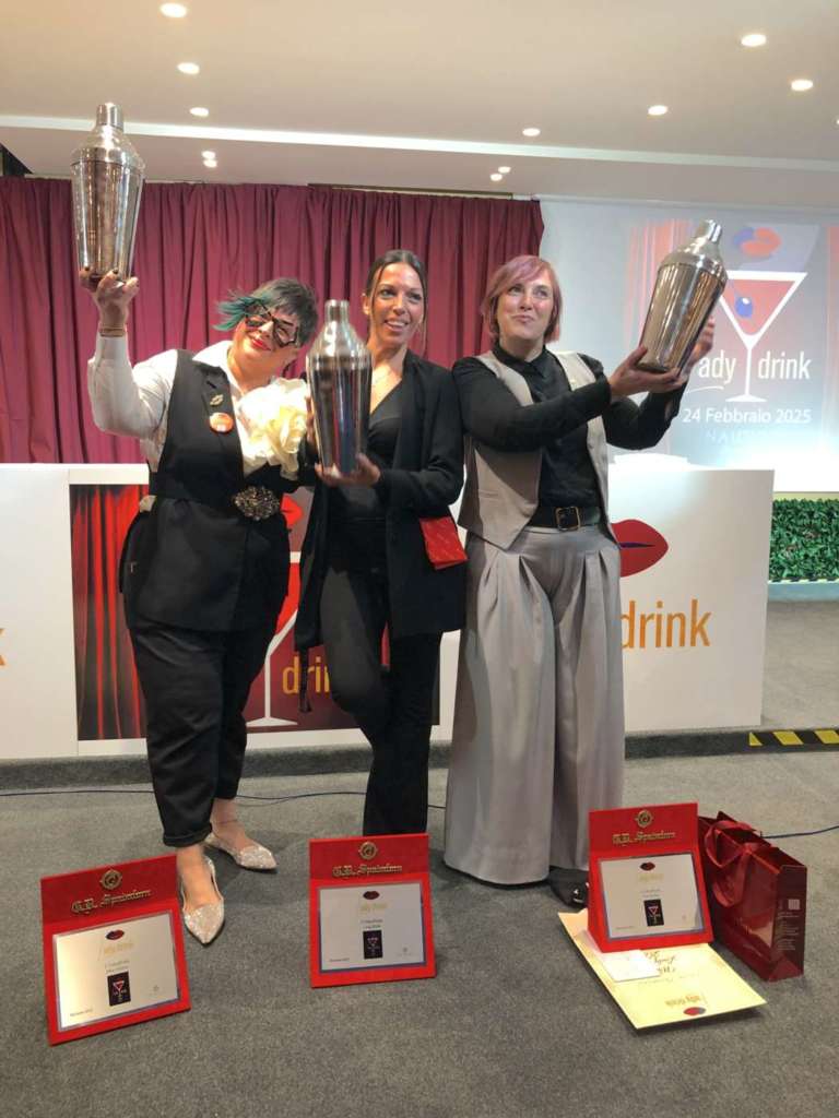 Nanni, Rossi e Ferraresi elette Lady Drink 2025, evento top della miscelazione italiana